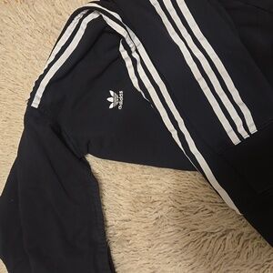 Adidas Women Cropped Hoodie Size S